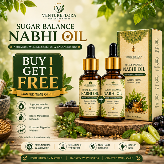 Sugar Balance Nabhi Oil (Buy 1 Get 1 Free)