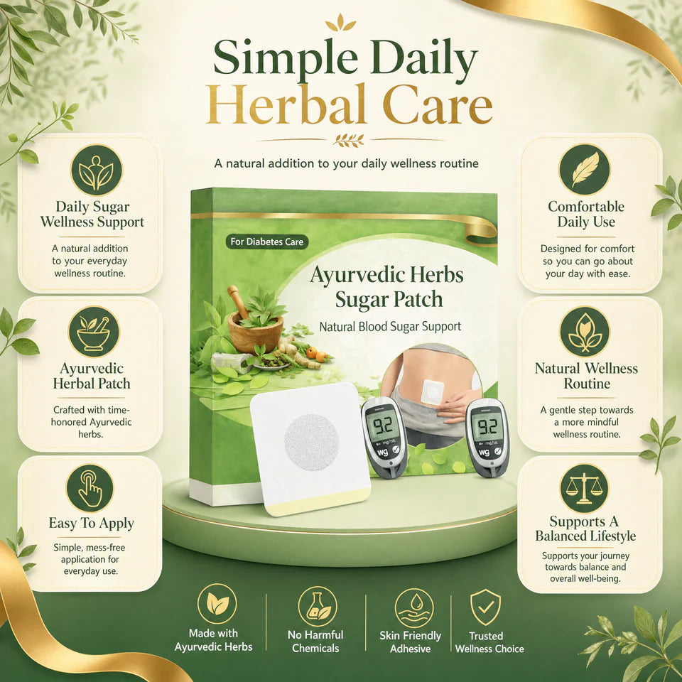HerbPatch™ - Ayurvedic Herbs Sugar Patch (Buy 1 Get 1 Free)