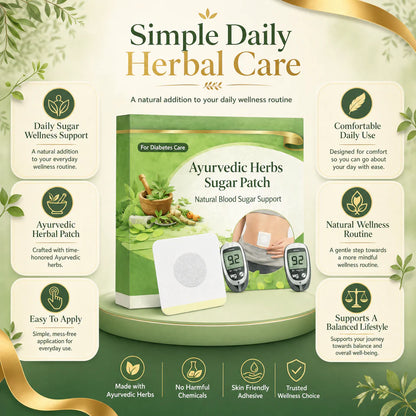 HerbPatch™ - Ayurvedic Herbs Sugar Patch (Buy 1 Get 1 Free)