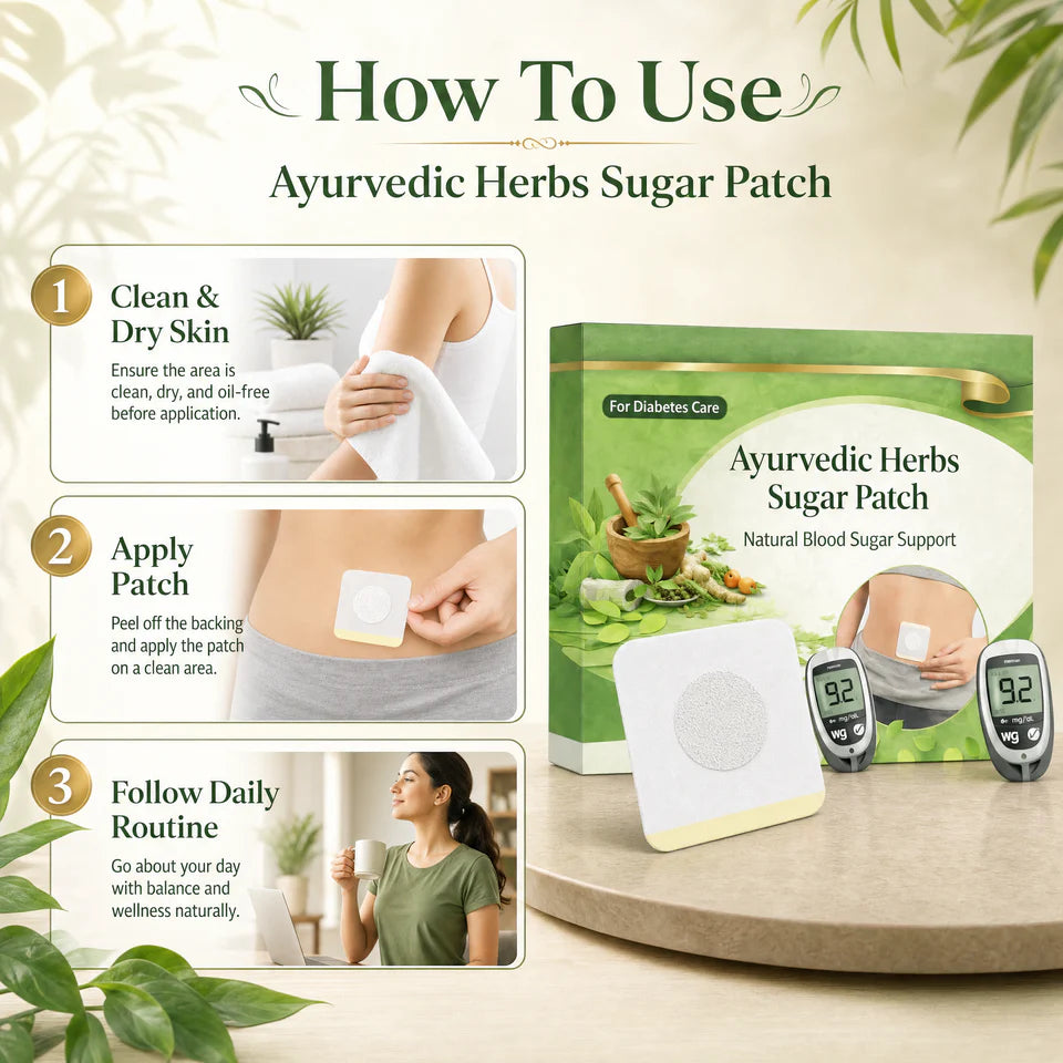 HerbPatch™ - Ayurvedic Herbs Sugar Patch (Buy 1 Get 1 Free)
