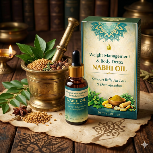 Weight Management and Body Detox Nabhi Oil | 🔥 BUY 1 GET 1 FREE 🔥